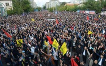 ​Hàng ngàn người biểu tình ủng hộ người Kurd tại Kobani