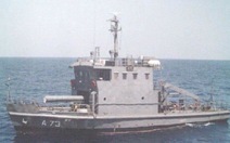 Chìm tàu hải quân Ấn Độ, 1 người chết, 4 mất tích