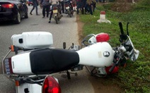 Một thiếu úy CSGT tử vong do tai nạn xe máy