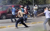 ​Người biểu tình Mexico đốt cơ quan lập pháp bang