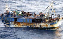 Tàu khu trục Hi Lạp cứu 700 người gặp nạn trên biển