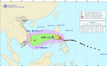 Sáng sớm 9-12, bão Hagupit sẽ vào phía Đông biển Đông