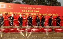 Chủ tịch nước dự lễ động thổ Trường ĐH Việt Nhật