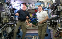 Phi hành gia gửi lời chúc Giáng sinh từ ISS