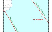 ​Động đất 2,9 độ richter ngoài khơi vịnh Bắc Bộ