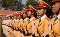 Ra quân huấn luyện diễu binh mừng 40 năm thống nhất đất nước