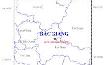 ​Động đất 2,9 độ richter tại Bắc Giang