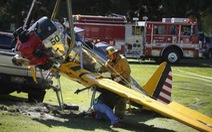 ​Máy bay của Harrison Ford chết máy trước khi rơi xuống đất