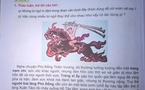 NXB Giáo dục: Dùng chi tiết “Thánh Gióng tắm ở hồ Tây” hợp lý