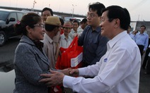 Chủ tịch nước: Ninh Thuận cần phát triển mạnh đội tàu đánh bắt xa bờ