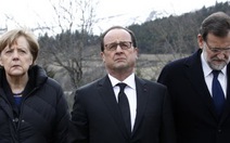 Vụ máy bay Germanwings rơi: ứng xử của Tổng thống Pháp Hollande