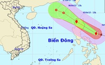 Bão Maysak suy yếu nhanh khi vào biển Đông