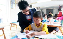 ​Lớp học tiếng Anh ở làng chài