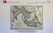 ​Tặng bản đồ chủ quyền Hoàng Sa, Trường Sa cho Học viện Hải Quân