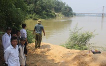 Tắm sông Lam, hai nữ sinh bị nước cuốn mất tích