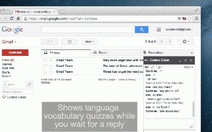 Học ngoại ngữ trong khi chờ bạn chat trên Gmail