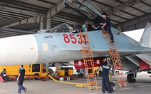 Cận cảnh các chuyến bay huấn luyện của "Hổ mang chúa” Su-30MK2