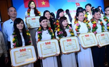 50 học sinh nhận Giải thưởng Trần Văn Ơn