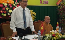 Chủ tịch MTTQ Nguyễn Thiện Nhân chúc mừng  đại lễ Phật đản