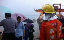 Chìm tàu chở hơn 450 người tại sông Trường Giang
