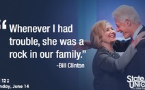 Cựu tổng thống Mỹ Bill Clinton trải lòng về hôn nhân