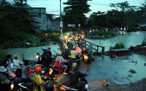 Sau cơn mưa to, Biên Hòa ngập nặng