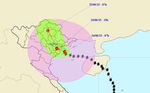 Bão cách Quảng Ninh - Thái Bình 50km, gió giật cấp 11-12