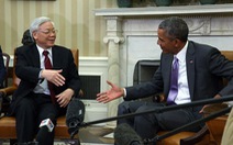 Video Tổng bí thư Nguyễn Phú Trọng hội đàm Tổng thống Mỹ