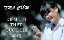 Tuổi Trẻ Online kết nối xem điểm thi THPT Quốc gia 2015