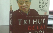 Ra mắt ấn bản mới của Tự truyện Trần Văn Khê