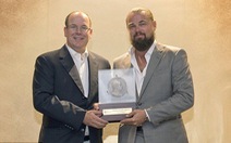 ​Leonardo DiCaprio nhận giải thưởng vì môi trường