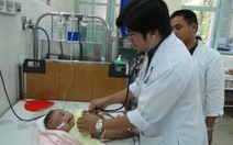Trẻ mắc bệnh hô hấp nhập viện tăng cao