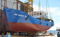 Hạ thủy tàu đánh cá vỏ thép đầu tiên tại Cam Ranh