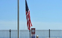 ​Mỹ thượng cờ đại sứ quán tại Cuba