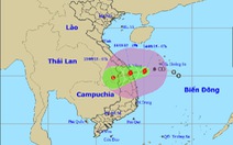 Tối 14-9, bão số 3 vào Quảng Nam - Quảng Ngãi