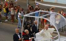 Hàng nghìn người chào đón Giáo hoàng thăm Cuba