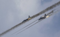 Mỹ - Nga cạnh tranh trên bầu trời Syria