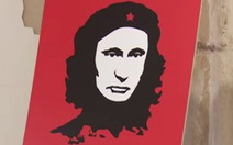 Vẽ tranh "Putin nhái Che Guevara" để mừng sinh nhật tổng thống