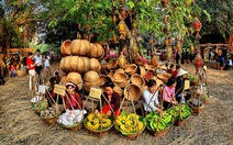 ​Tái hiện chợ quê truyền thống