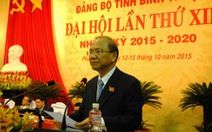 Ông Nguyễn Mạnh Hùng tái đắc cử bí thư Tỉnh ủy Bình Thuận