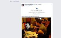 Thực hư Mark Zuckerberg bất ngờ nghỉ việc ở Facebook?
