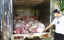 Tuồn 5 tấn thịt heo thối tẩm hóa chất vào chợ công nhân