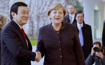 ​Chủ tịch nước gặp Thủ tướng Đức