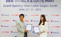 ​Viễn Thông A và Lotte Mart hợp tác mở rộng chuỗi cửa hàng V- BOX