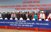 949 tỉ đồng xây cầu Châu Đốc bắc qua sông Hậu