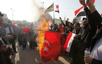 Biểu tình ​phản đối Thổ Nhĩ Kỳ nổ ra ở Iraq