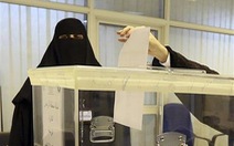 20 phụ nữ Saudi Arabia trúng cử lần đầu tiên
