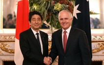 Nhật - Úc bắt tay phản đối Trung Quốc trên biển Đông