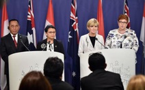 Indonesia và Úc kêu gọi không khiêu khích trên biển Đông