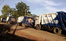 Hàng chục hộ dân chặn xe đổ rác ở thị xã La Gi